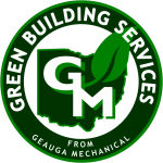GREEN BUILDING SERVICES LOGO DARK BACKGROUND